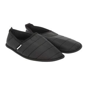 Nicce Mens Daniel Quilted Slippers / Black